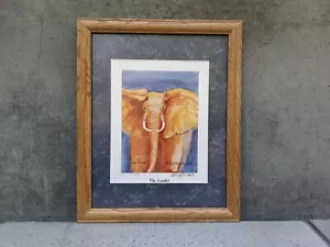 Signed Artist Betsey Fowler "The Leader” LTD Edition AP 322/995 Lithograph Print - Picture 1 of 6