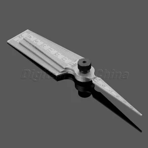 Rango cónico de soldadura 0-29 mm regla de acero inoxidable medición de orificio d1fc - Imagen 1 de 10