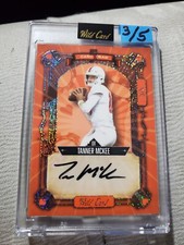 2023 Wild Card TANNER MCKEE  Rookie RC Auto Autograph Draw 3 /5 Eagles 