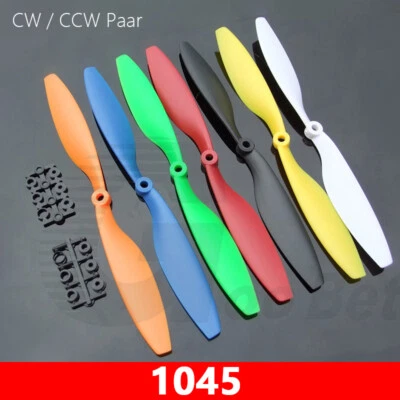 1045 10" Luftschraube Propeller CCW CW Paar für FPV Quadcopter Drone RC Flugzeug - Bild 1 von 4