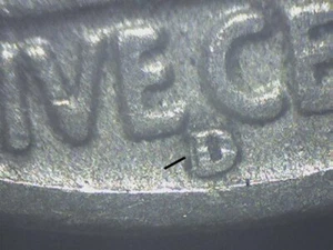 1938-D BUFFALO NICKEL  RPM  D OVER D  FINE  NGB9 - Picture 1 of 4