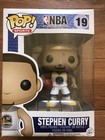 NBA STEPHEN CURRY POP! White Jersey Warriors #19 Vaulted RARE