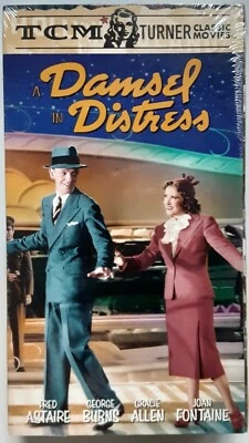 A Damsel in Distress VHS Video Fred Astaire George Burns Gracie Allen NEW SEALED - Image 1 of 2