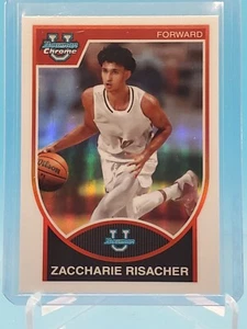 2023-24 Bowman University Chrome 2007-08 Bowman #07B-25 Zaccharie Risacher - Picture 1 of 2