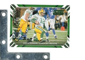 2016 Panini Score #2 Aaron Rodgers CHAIN REACTION GREEN Insert 4xMVP NM+ PACKERS - Picture 1 of 1