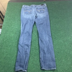 REFUGE BOOT CUT WOMENS JEANS sz 9 Measures 28X29 Nice Embellished See Photos - Picture 1 of 12