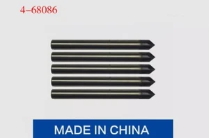 5 Stück 1/8 Zoll 4F 90° Hartmetall Fasenfräser - Tialn beschichtet globaler Versand - Bild 1 von 2