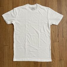 True Classic Premium Quality Crew Neck Tee T Shirt Mens WHITE SMALL