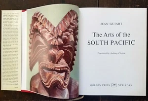 book- The Arts of the South Pacific, J Guiart, 1963, HB, 461 pg, 1st Am ed, 11"t - Imagen 1 de 12