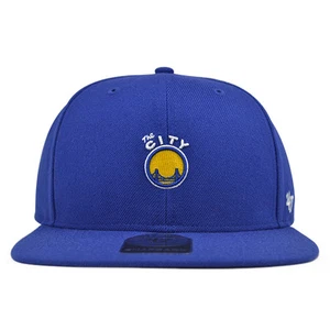 Golden State Warriors CENTERFIELD Mini Logo Snapback 47 Captain NBA Hat - Picture 1 of 5