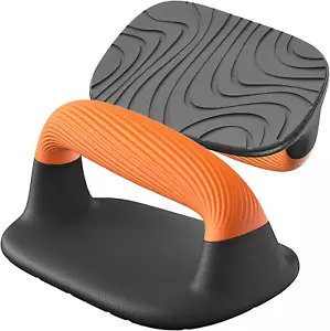 Kipika Liegestützstangen, Liegestützständer mit verdicktem Soft B: schwarz & orange - Bild 1 von 7
