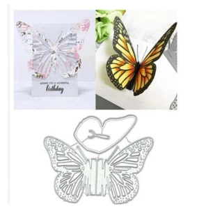 Butterfly Pattern Metal Cutting Dies Craft Making Paper Card Scrapbooking Card - Picture 1 of 3