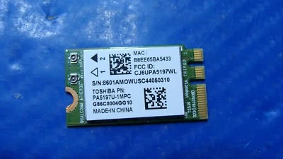 Toshiba Satellite C55t-B5230 15.6" Genuine Wireless WiFi Card PA5197U-1MPC ER* - Image 1 of 3