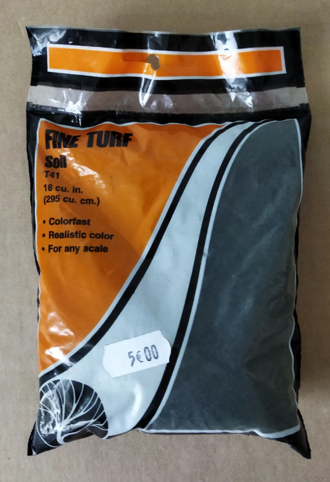 WOODLAND SCENICS (T41) --- FINE TURF SOIL --- NEUF SCELLÉ