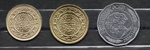 Neu 2024 - Tunesien - Münze 50 M + Münze 100 M + 2 DINARS - Bild 1 von 1