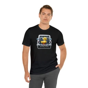 Duck Duck Jeep Unisex Jersey Short Sleeve Tee - Picture 1 of 61