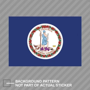Virginia Flag Sticker Decal Vinyl state virginian VA - Picture 1 of 1