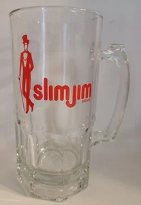 Vintage Slim Jim 8" Beer Mug Stein ~ 32 Ounce - Picture 1 of 6