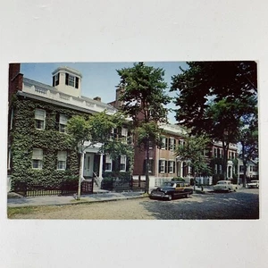 Three Bricks Starbuck Houses, Nantucket Massachusetts MA Postcard 1965 - Picture 1 of 4