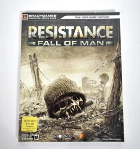 NEU Resistance Fall of Man Offizielles Videospiel Strategiehandbuch Brady Spiele PS3 - Bild 1 von 8
