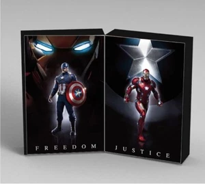 S.H. Figuarts Captain America (Civil War) & Iron Man Mark 46 Special Box Set Toy - Picture 1 of 5