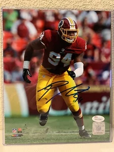 Preston Smith Signed Washington Redskins 8x10 Photo JSA - Picture 1 of 5