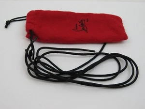 ZAPATOS DE REPUESTO LOUBOUTIN NEGROS CON CORDONES DE REPUESTO ENCERADOS 31 PULGADAS 3,2 mm - Imagen 1 de 4