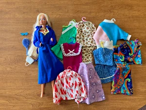 Preowned Blonde Barbie Doll with Outfits (See Picture & List) Circa 1990's - Picture 1 of 2