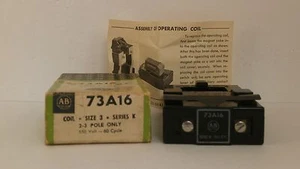 ALLEN BRADLEY SIZE 3 COIL 550V/60CY  73A16 *NEW SURPLUS IN BOX* - Picture 1 of 5