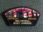 Mint 1993 JSP Lincoln Heritage Council  Black  Border