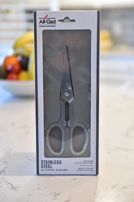 All Clad Brushed Stainless Steel Shears  SHARP  !! - Image 1 of 4