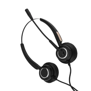 Call Center USB Headset Light Weight Noise Cancelling USB Call Center Headse NEW - Afbeelding 1 van 12