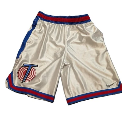 Pantalones Cortos Nike Dri-FIT Tune Squad Space Jam LeBron Juveniles Grandes Blancos CZ5153-100 Foto 1 de 4