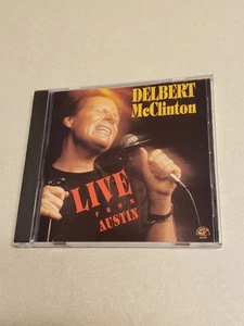 DELBERT MCCLINTON - LIVE FROM AUSTIN (CD, 1989, ALLIGATOR RECORDS) NM - Picture 1 of 4