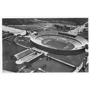 Postcard Real Photo View of Berlin Olympic Stadium, 1935 Olympics, Germany. Y3 - Picture 1 of 2