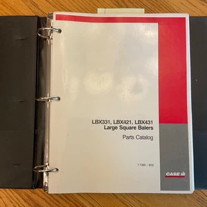 Case IH LBX331 421 431 LG QUADERBALLENPRESSE TEILEHANDBUCH BUCH KATALOGLISTE pn 7-7360 - Bild 1 von 4