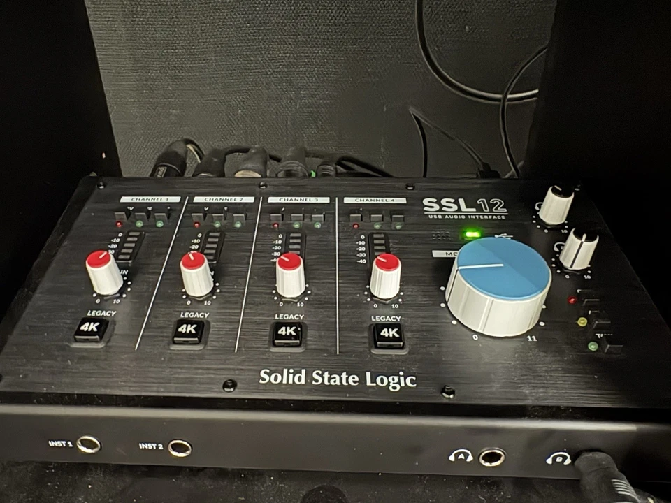 Solid State Logic SSL 12 12-Channel USB Audio Interface - 726705X1 - Image 1 of 1