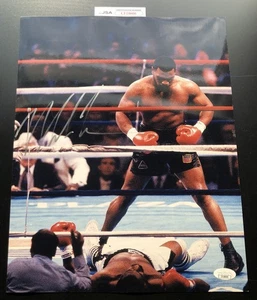 Mike Tyson Signed Autographed 11x14 Photo JSA COA Iron Mike Kid Dynamite - Picture 1 of 3