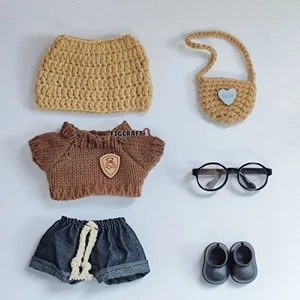 Se adapta a 1,2,3 LABUBU Conjunto de Ropa Lindo Animal Monstruos Peluche sin Juguetes - Imagen 1 de 2