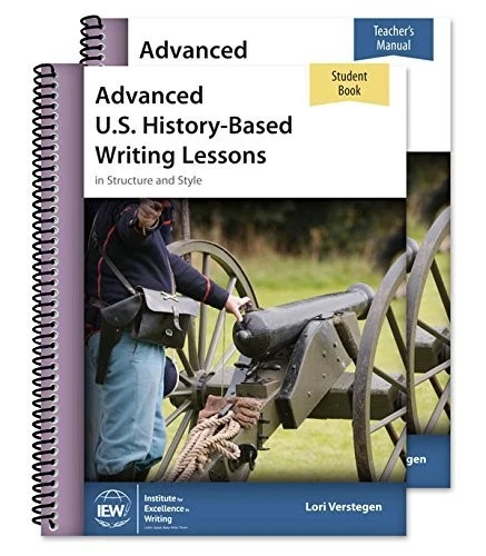 ADVANCED U.S. HISTORY-BASED WRITING LESSONS COMBO By Lori Verstegen *BRAND NEW* - Image 1 of 1