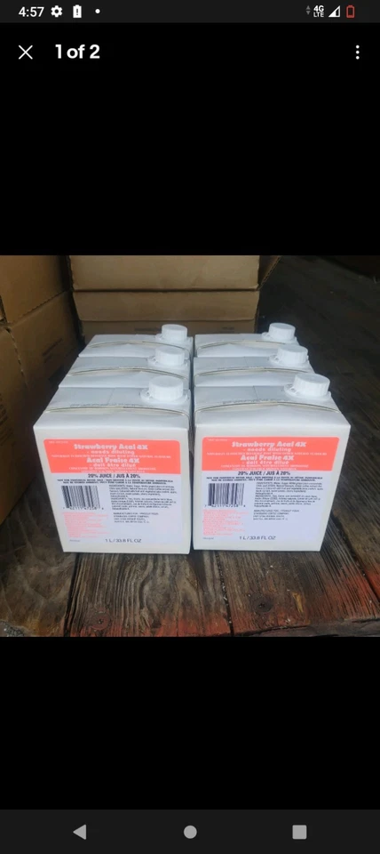 Starbucks Strawberry Acai X4 BB ENERO 2026 Foto 1 de 1