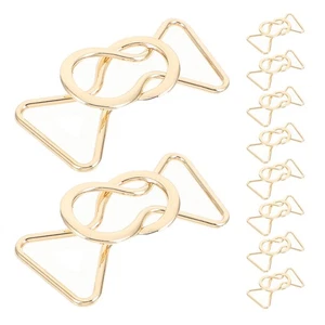  10 Pairs Buckles for Crafts Belt and Hardware Clothing Accessories - Picture 1 of 12