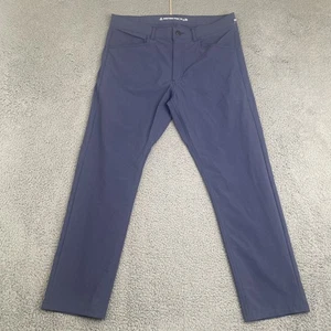 Western Rise Evolution Pant Mens 32x30 Blue 4-Way Stretch Nylon Travel Pants - Picture 1 of 11