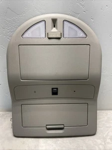 Nissan Titan 2008-2015 techo superior consola domo interruptor de luz gris OEM - Imagen 1 de 10