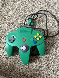 Offizieller Nintendo 64 Controller OEM N64 Farbe Grün Tight Stick 9/10 getestet - Bild 1 von 6