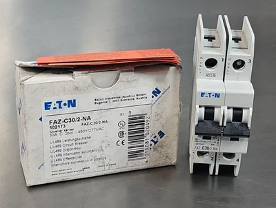 Eaton  Faz-C30/2-NA Miniature circuit breaker                            Loc4E43 - Image 1 of 4