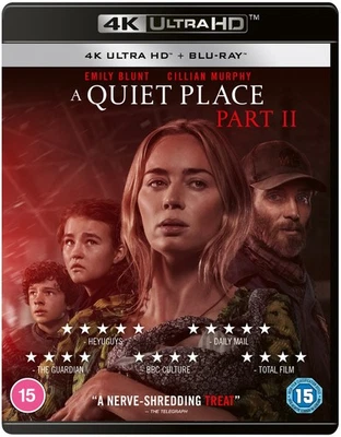 A Quiet Place: Part II (4K UHD Blu-ray) John Krasinski Lauren-Ashley Cristiano - Image 1 of 2