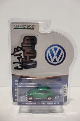 Volkswagen Tipo 1 1949 ventana dividida Beetle Chase luz verde 1/64 dañado Foto 1 de 4