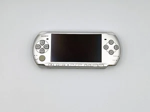 Sony PSP 3000 console Mystic Silver Japan Games Region Free Tested Please Read - Picture 1 of 10