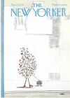 New Yorker Magazine Cover Only  May 20 1974 Robert Weber Fashionista Walks Dog